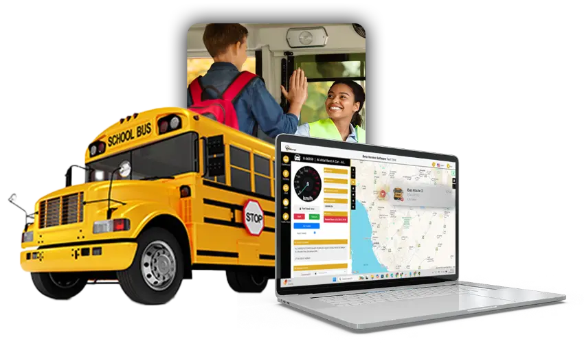 School bus tracking software