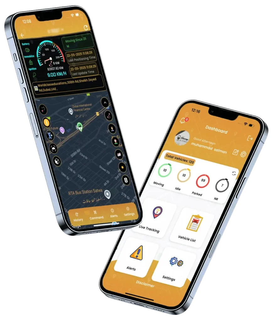 Vehicle Tracking App