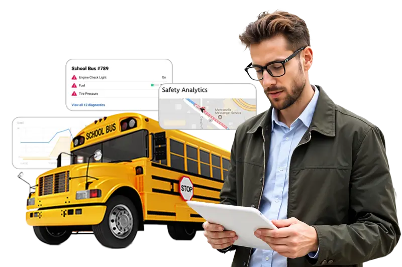 school bus monitoring system
